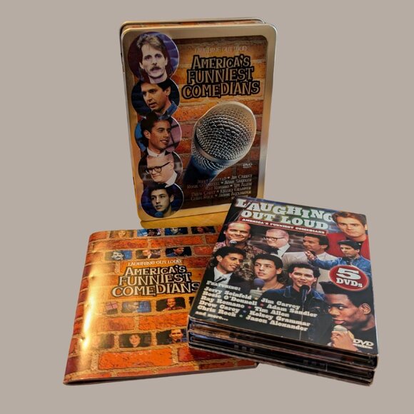 America’s Funniest Comedians – 5-DVD Collector’s Tin (2001) - Picture 2 of 3